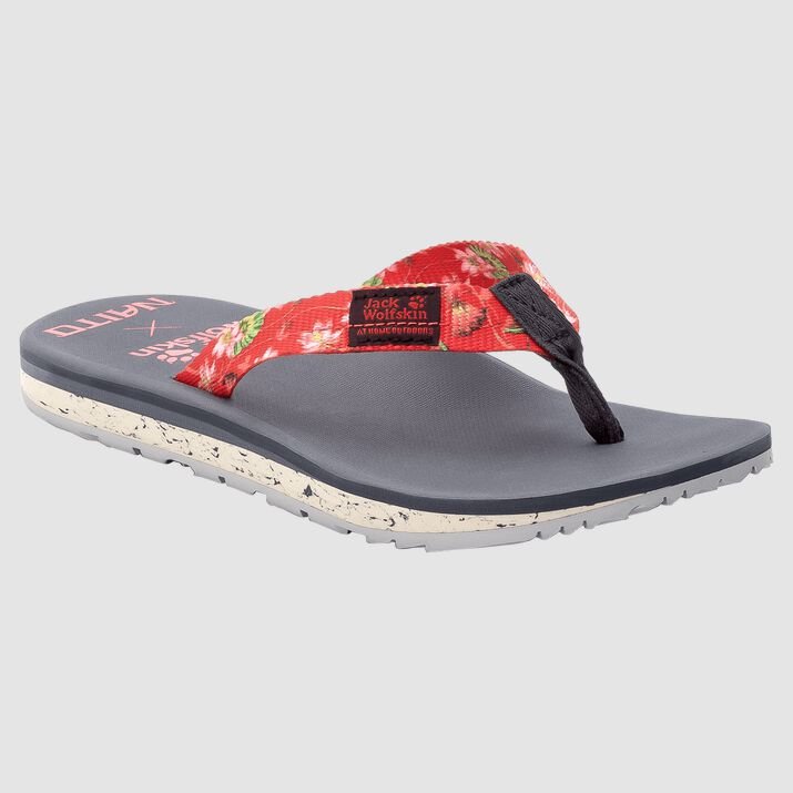 Sandalias Jack Wolfskin Beachster Mujer Rojos Mexico-4675112